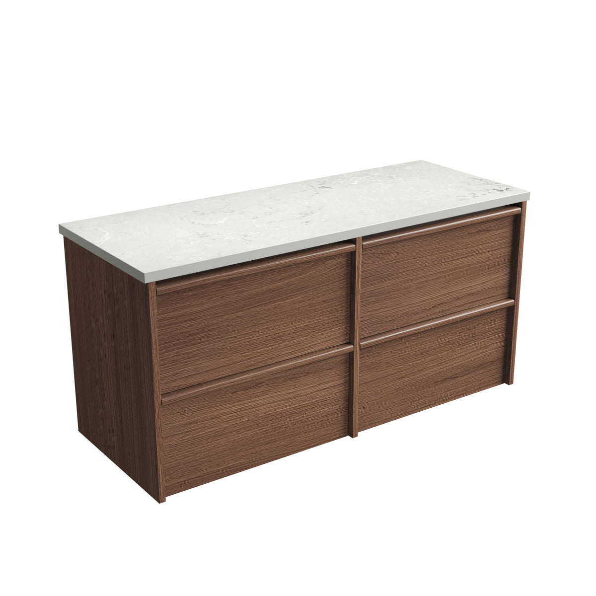 Venetta Framed Wall Hung Walnut 1200mm - product photo 6