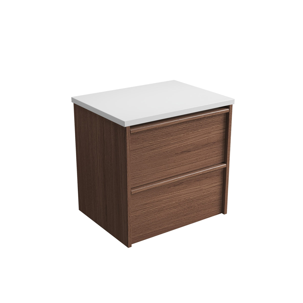 Venetta Framed Wall Hung Walnut 600mm - product photo 8