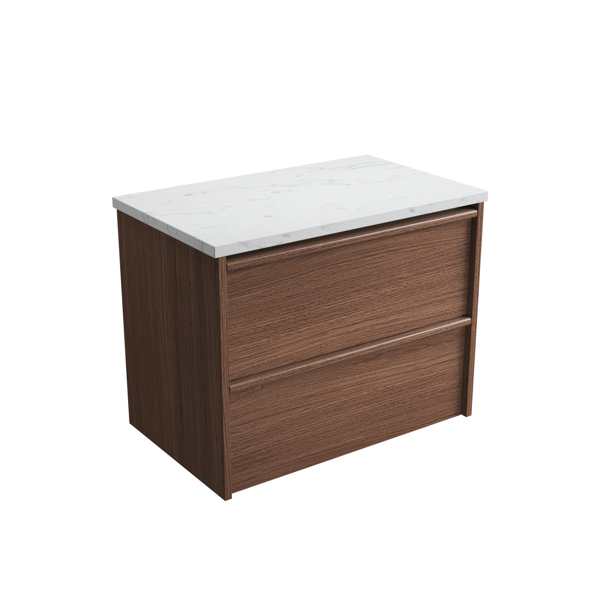 Venetta Framed Wall Hung Walnut 750mm - product photo 5
