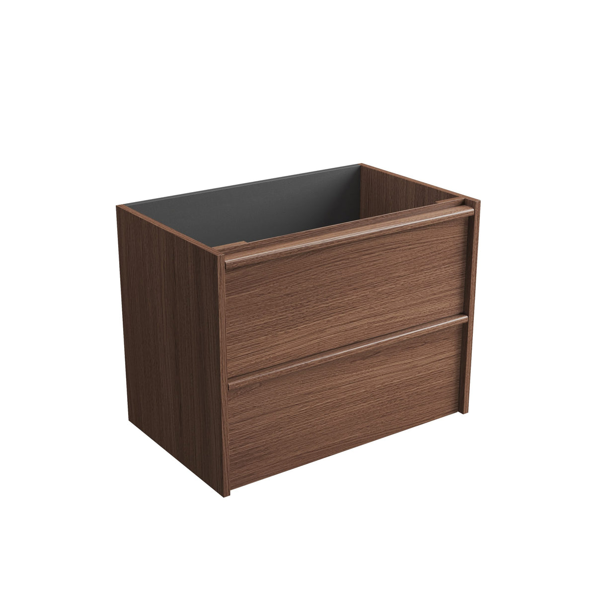 Venetta Framed Wall Hung Walnut 750mm - product photo 3