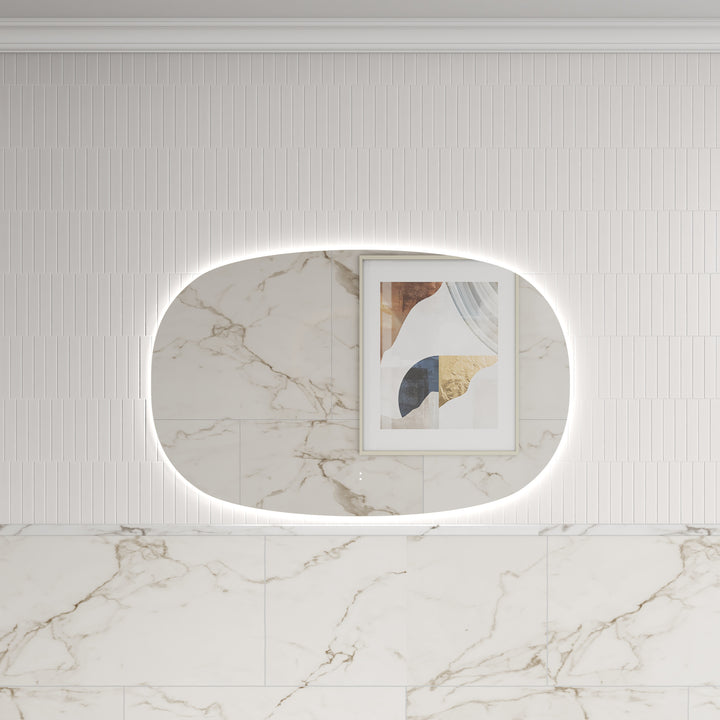 Valmont Horizontal 1100mm LED Mirror - lifestyle