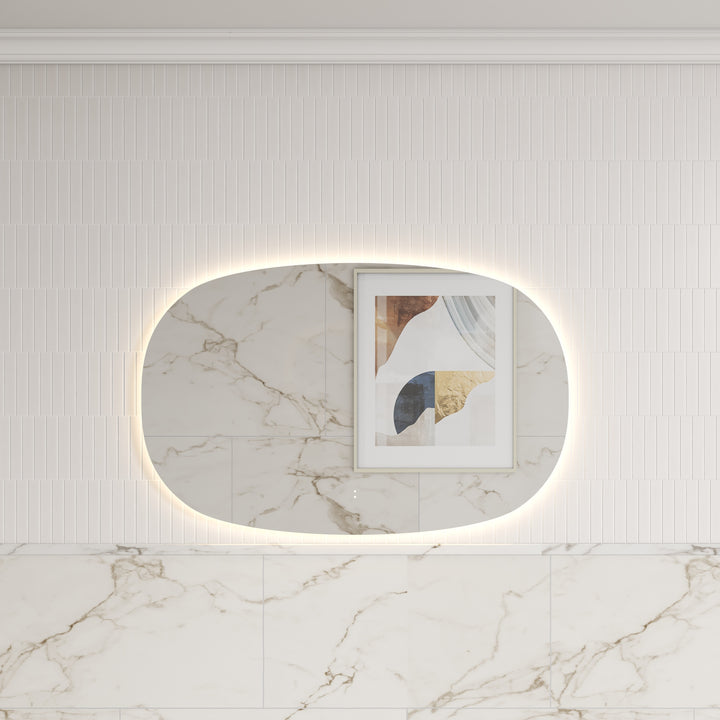 Valmont Horizontal 1100mm LED Mirror - lifestyle