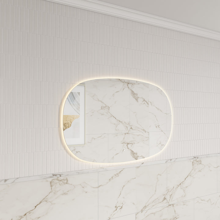 Valmont Horizontal 1100mm LED Mirror - lifestyle