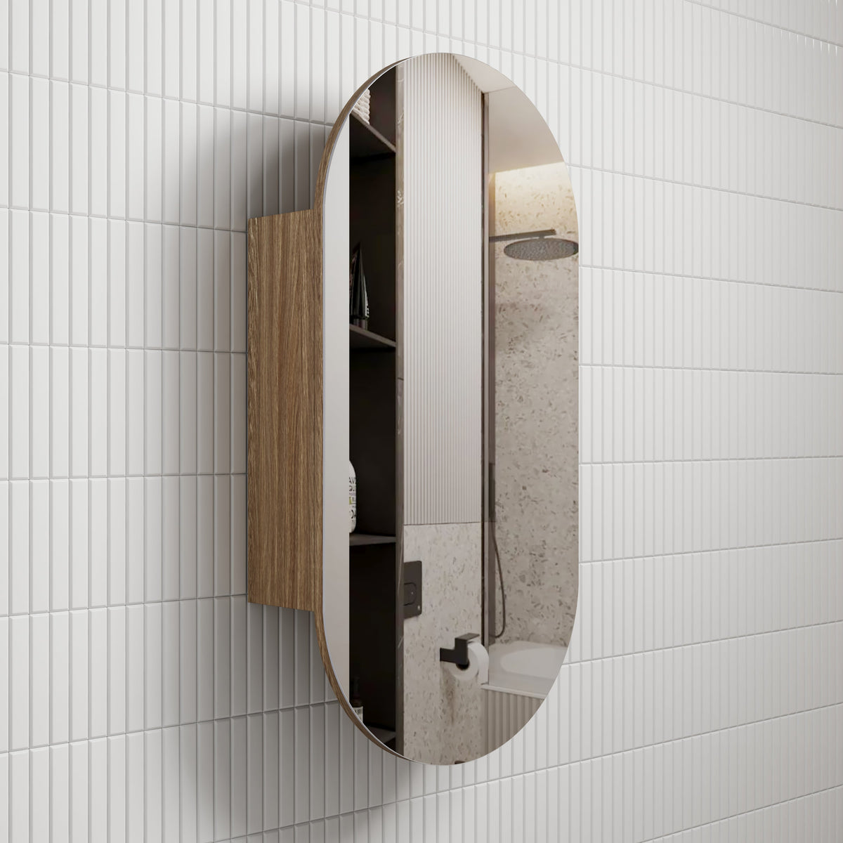 Beau Monde Shaving Cabinet - lifestyle