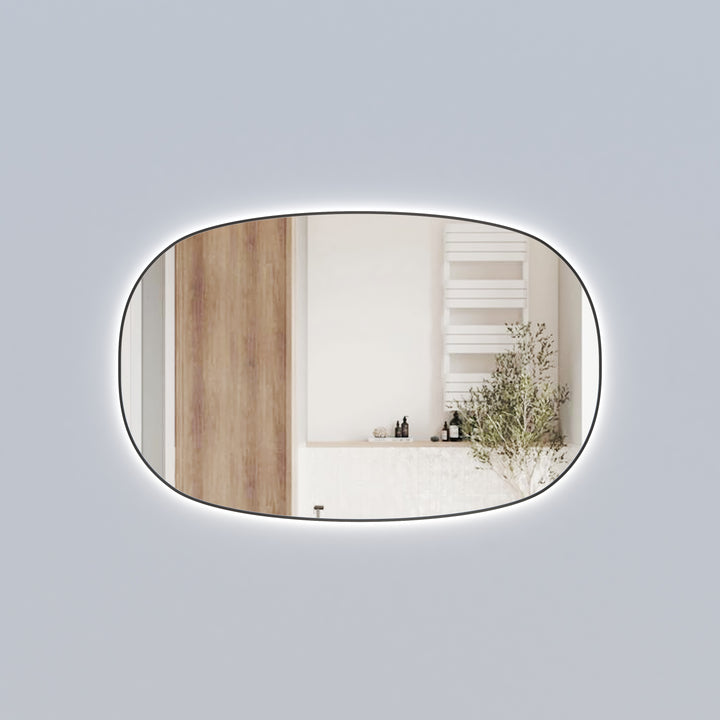 Valmont Horizontal 1400mm LED Mirror - Gun Metal