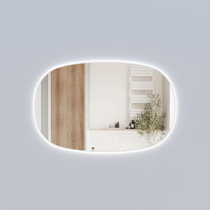 Valmont Horizontal 1400mm LED Mirror - Matte White