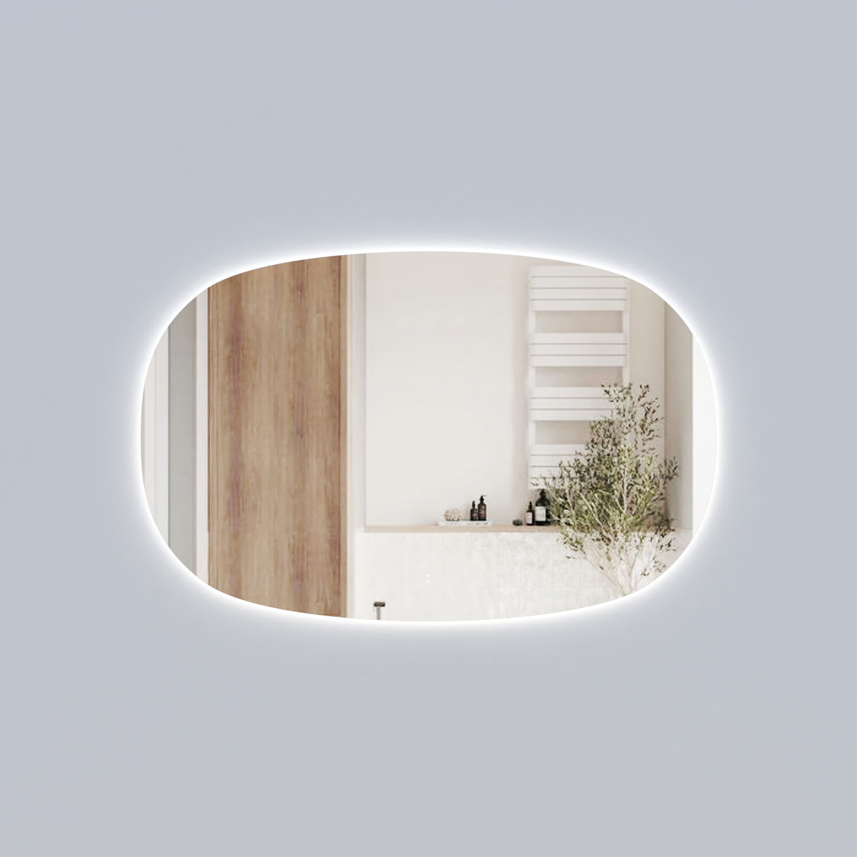 Valmont Horizontal 1400mm LED Mirror - Frameless