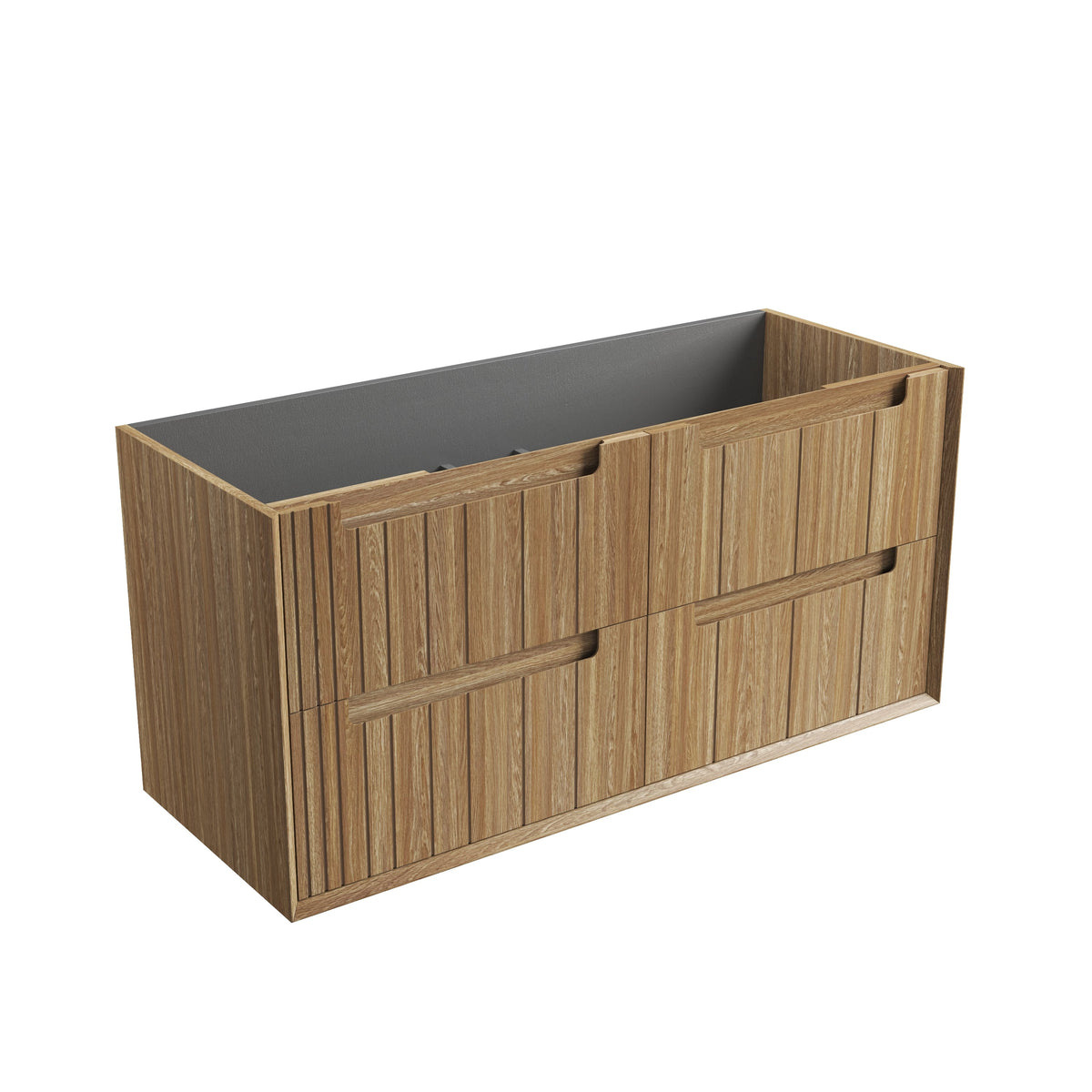 Voulari Framed Wall Hung Harvest Oak 1200mm - product photo