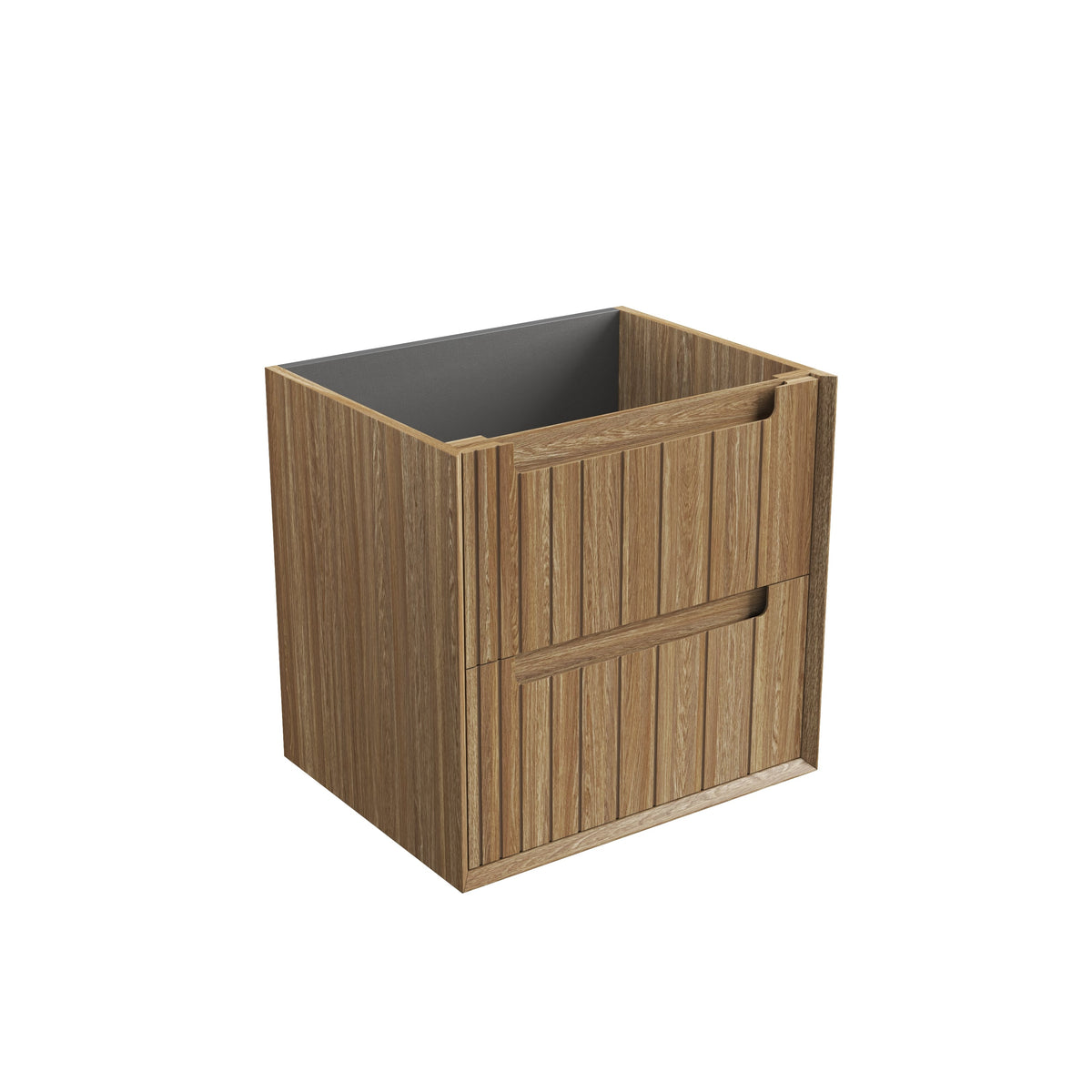 Voulari Framed Wall Hung Harvest Oak 600mm - product photo
