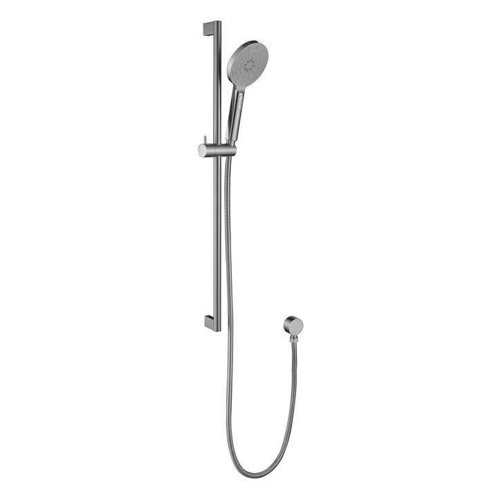 Cora Rail Shower - Brushed Nickel