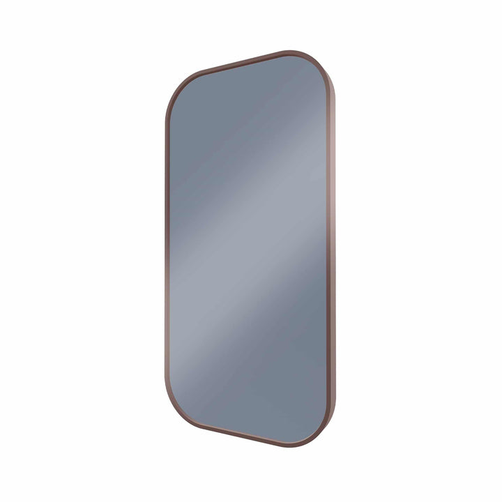 Modern Soft Rectangle Mirror Cuban Bronze product view 2