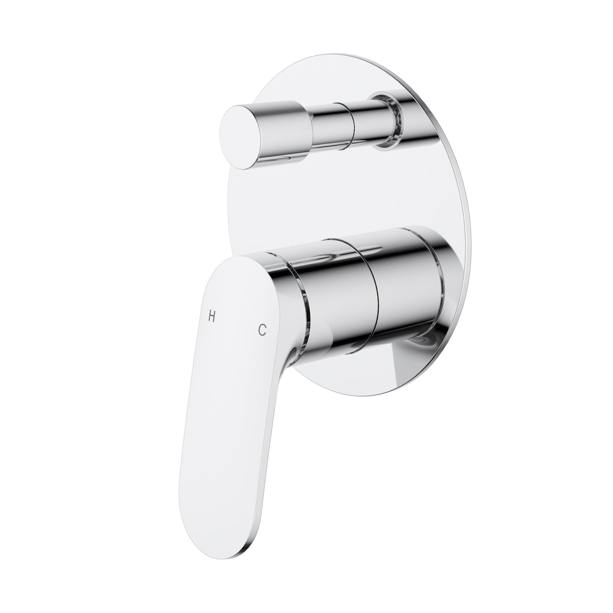 Sulu II Wall Diverter Mixer Trim Kit - Chrome
