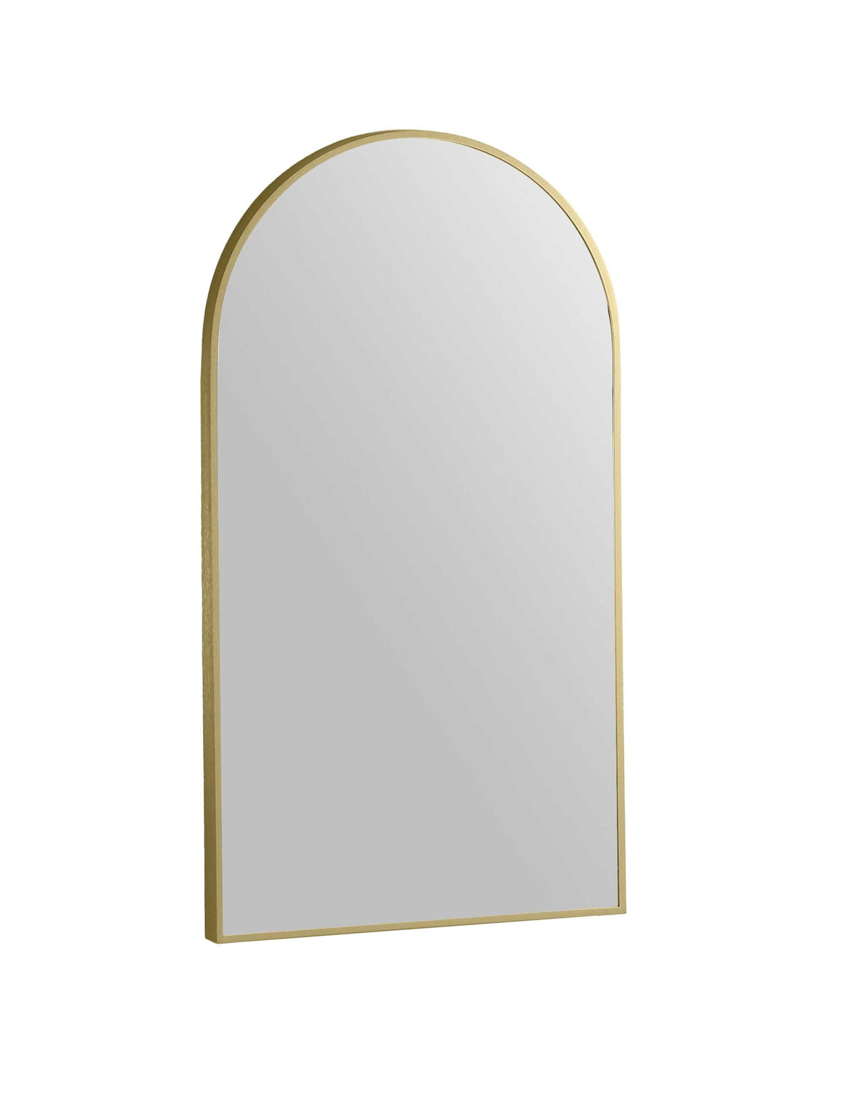 Modern Arch Mirror Nordic Gold