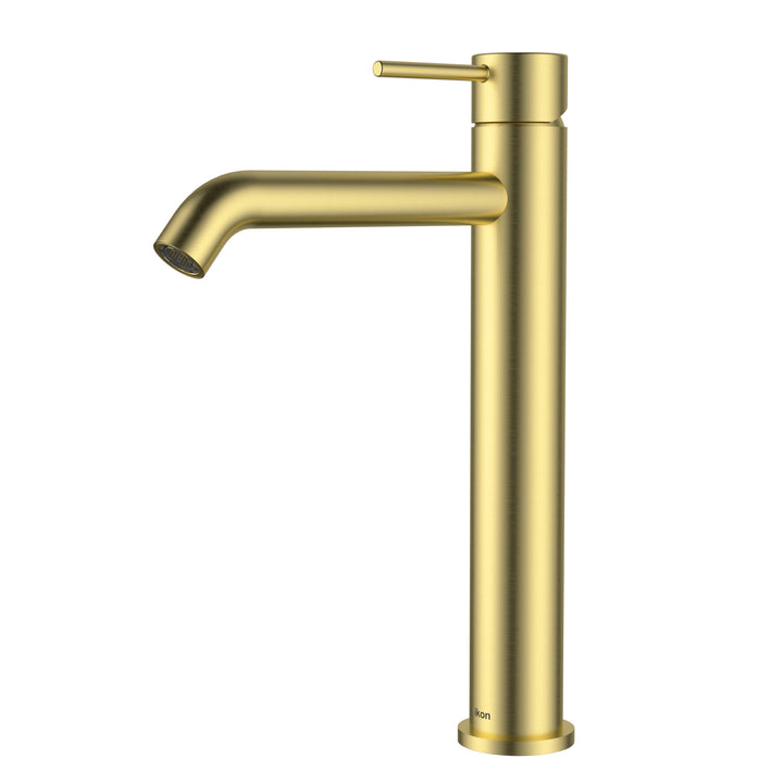 Hali Basin Mixer High Rise - Brushed Gold