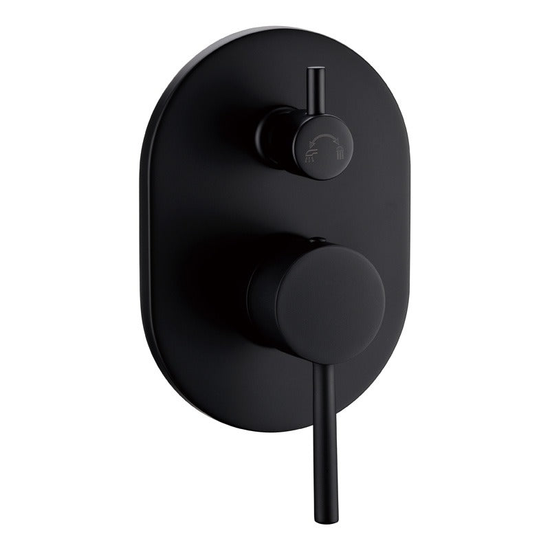 Otus Wall Mixer Diverter - Matt Black