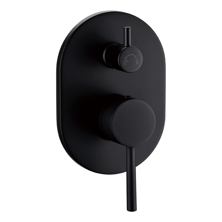 Otus Wall Mixer Diverter - Matt Black