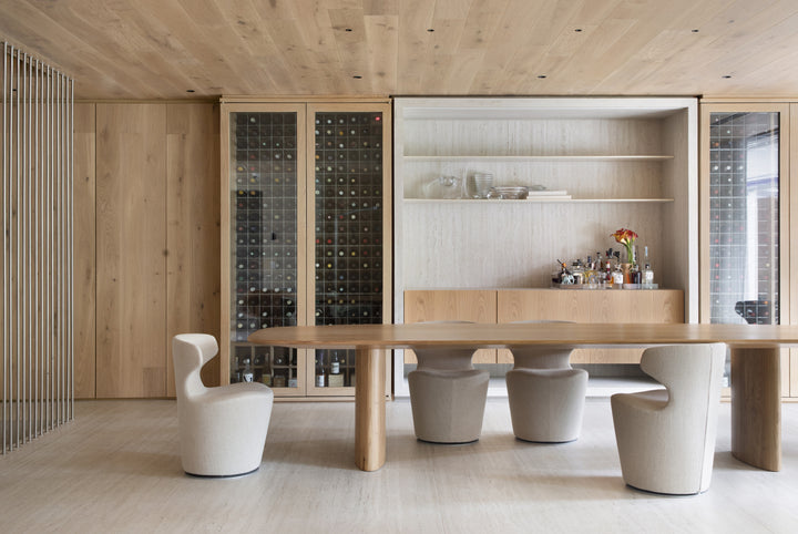 Marmorio Dekton 8mm in a dining area setting