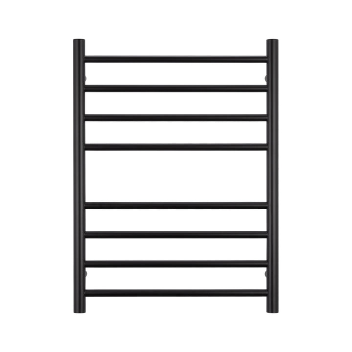 Radiant Heated Round Ladder Towel Rail 530 x 700mm - blk-rtr530_1