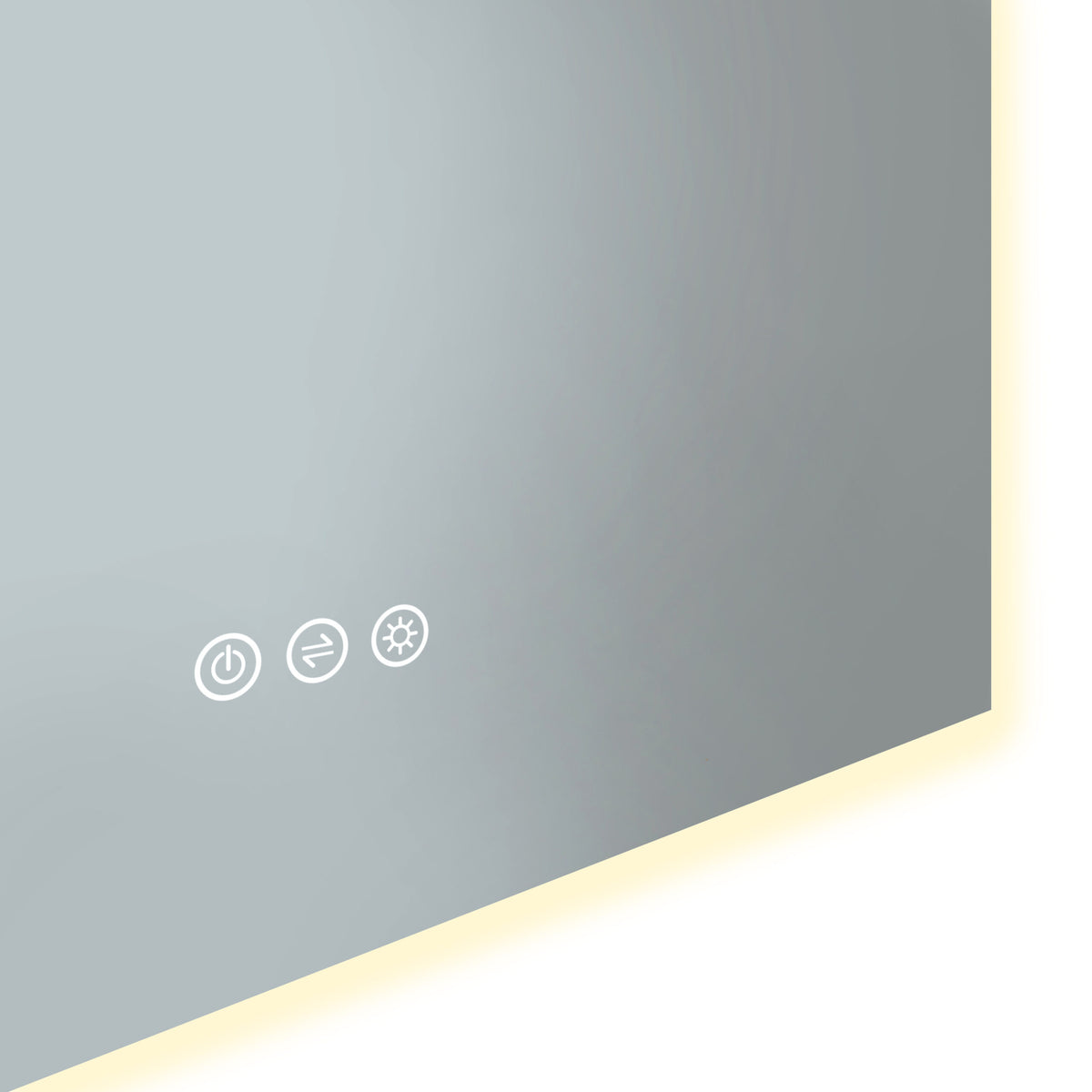 FLESS Ark Arch Frameless LED Mirror - Frameless