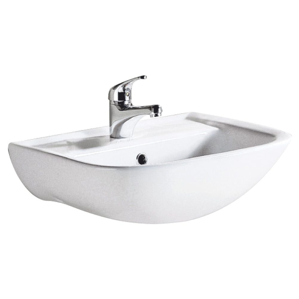 RAK Lara Wall Basin - Gloss White