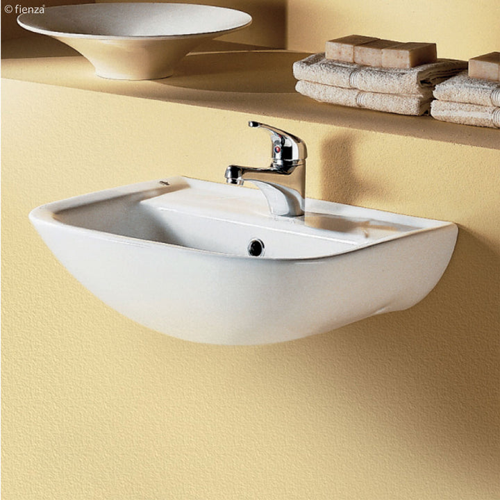 RAK Lara Wall Basin - Gloss White