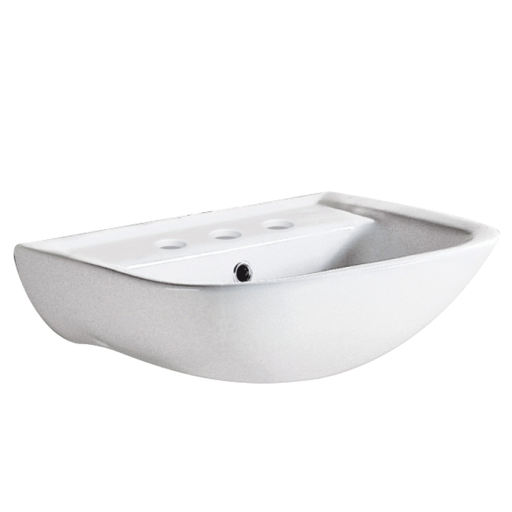 RAK Lara Wall Basin - Gloss White