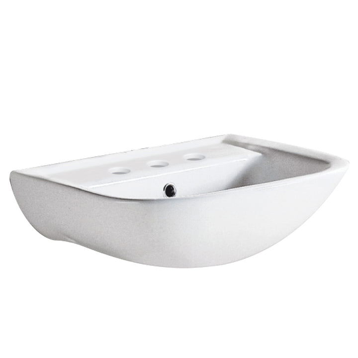 RAK Lara Wall Basin - Gloss White