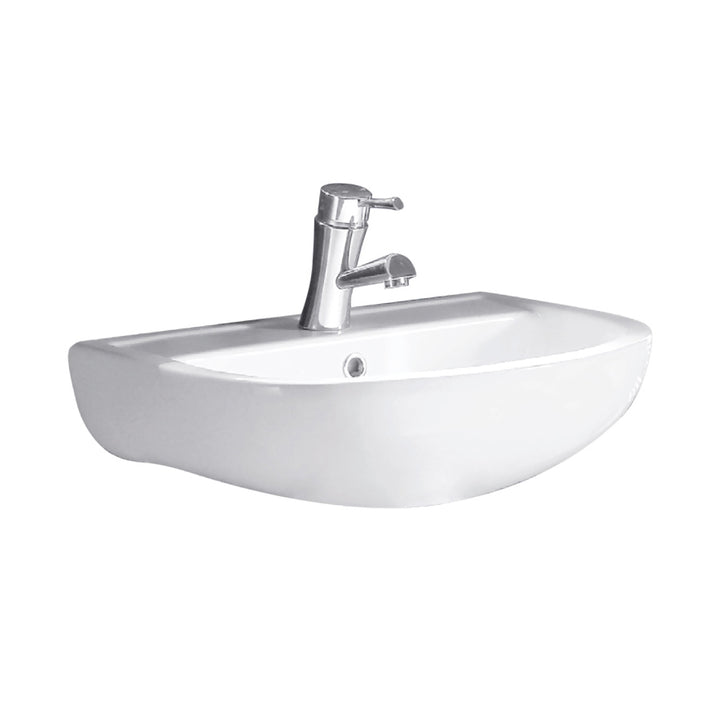 RAK Compact 450 Wall Basin - Gloss White