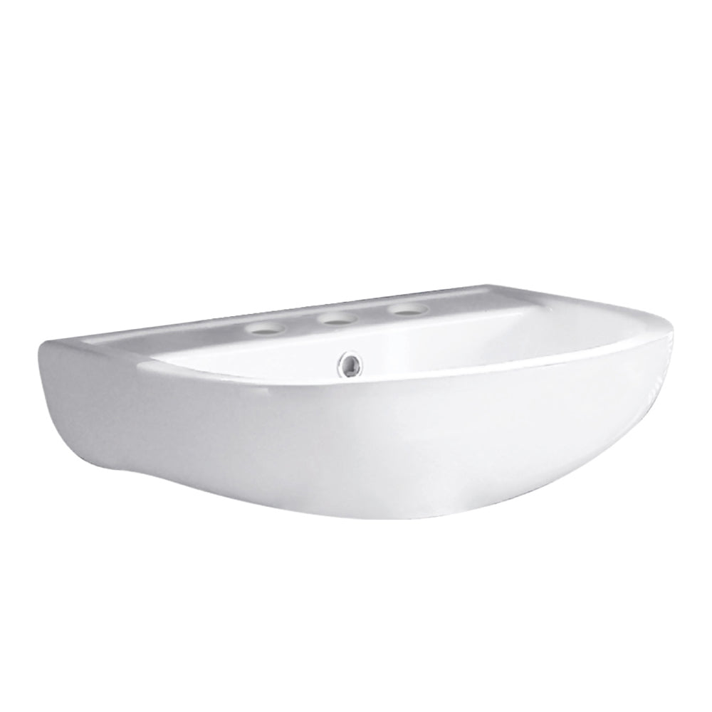 RAK Compact 550 Wall Basin - Gloss White