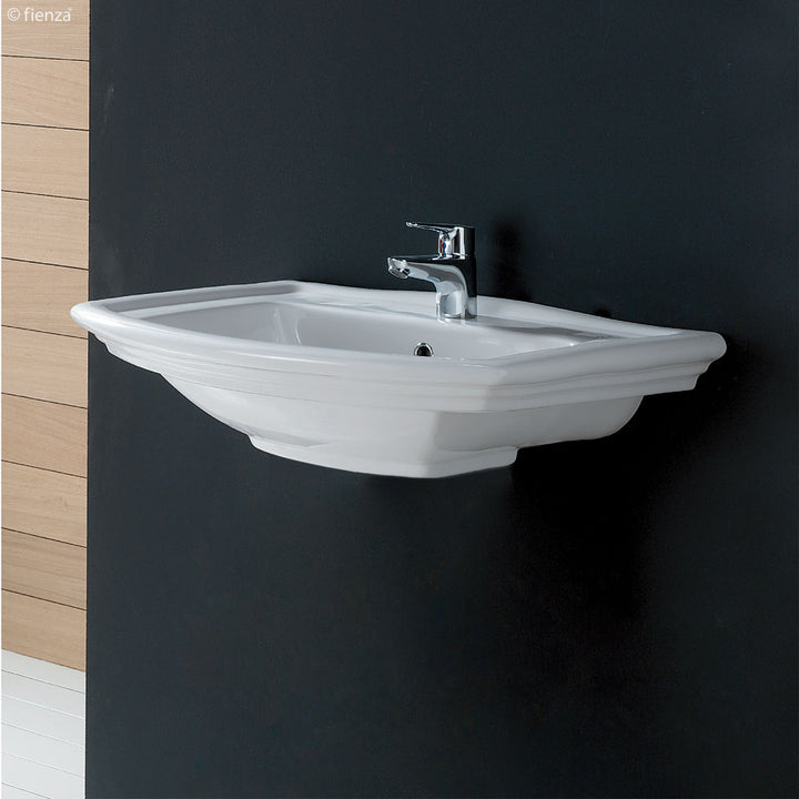 RAK Washington Wall Basin - Gloss White