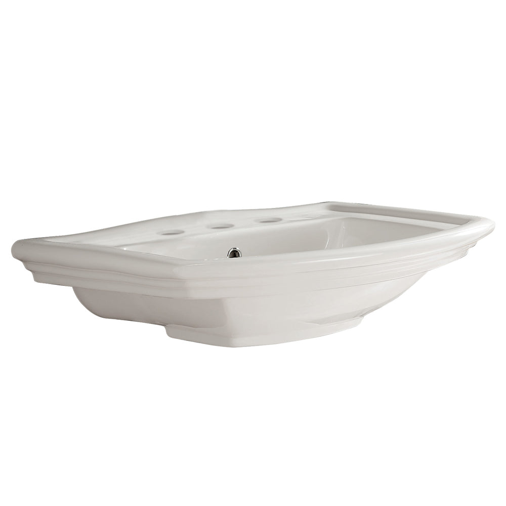 RAK Washington Wall Basin - Gloss Ivory