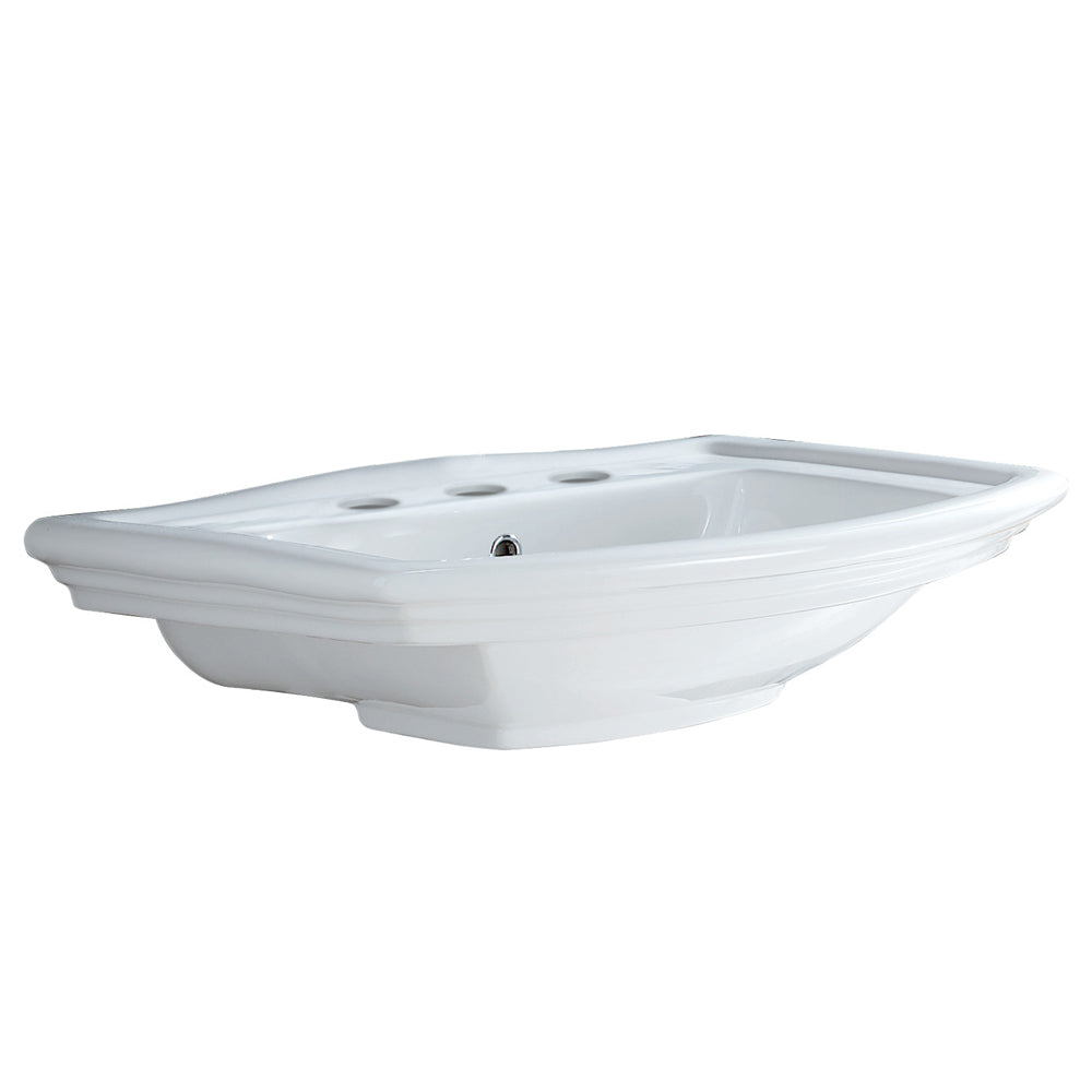 RAK Washington Wall Basin - Gloss White