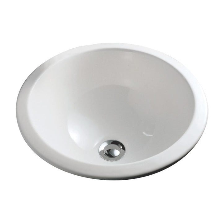 RAK Emma Fully-Inset/Undermounted Basin - Gloss White