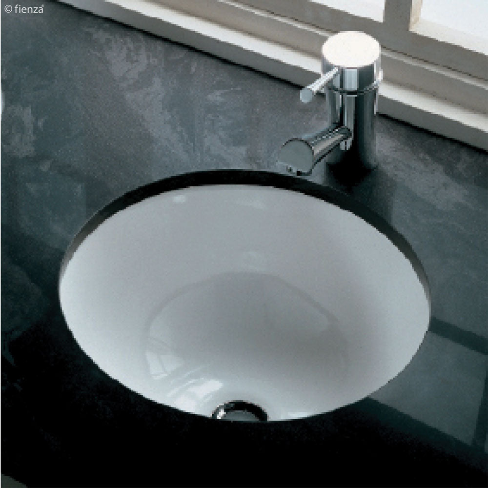 RAK Emma Fully-Inset/Undermounted Basin - Gloss White