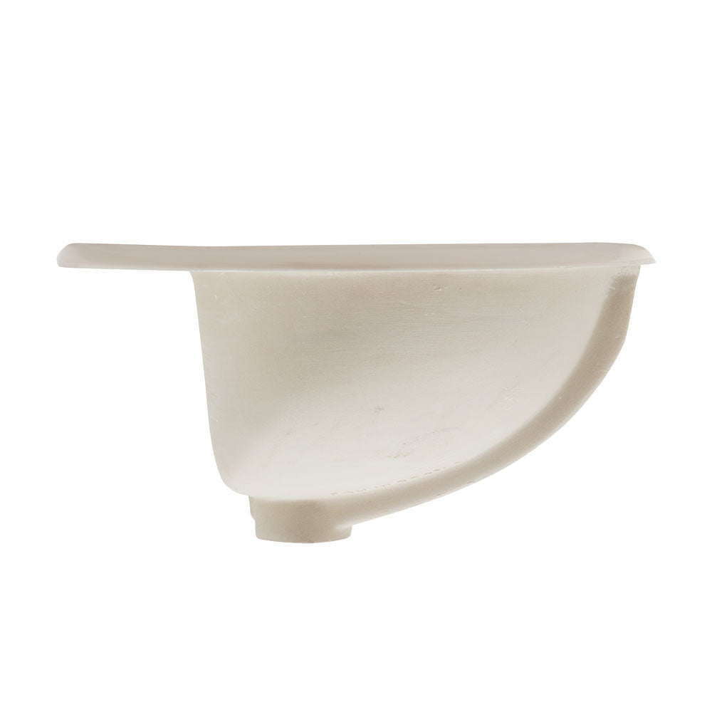 RAK Jessica Fully-Inset Basin - Gloss Ivory