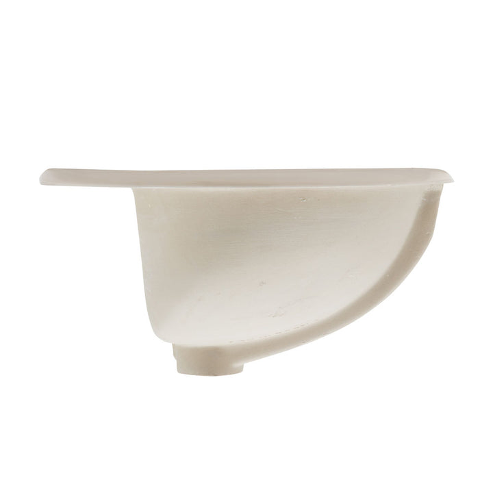 RAK Jessica Fully-Inset Basin - Gloss Ivory