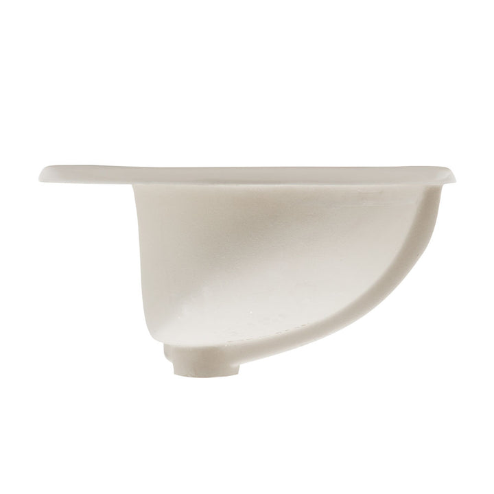 RAK Jessica Fully-Inset Basin - Gloss Ivory