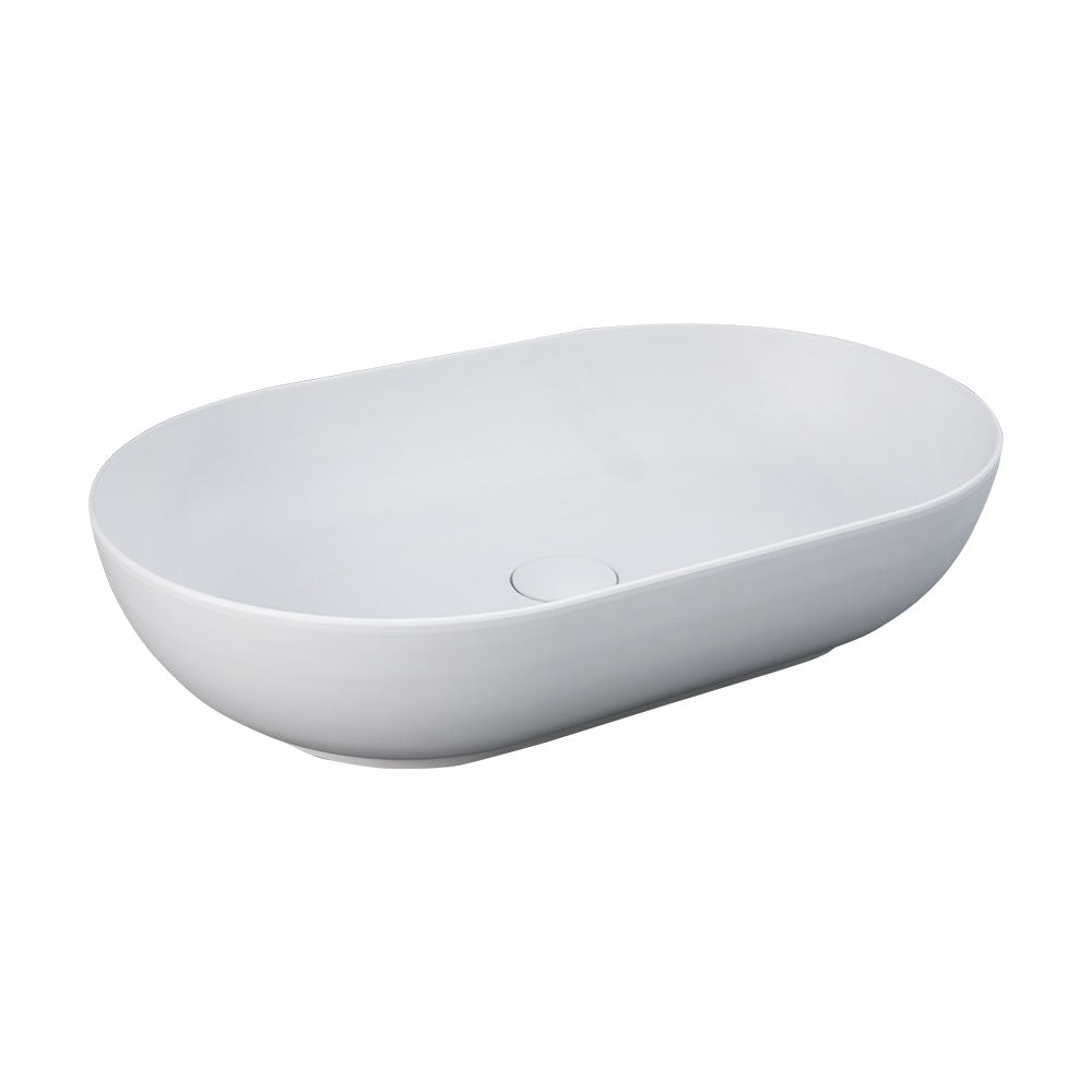 RAK Feeling Oval Above Counter Basin - Matte White