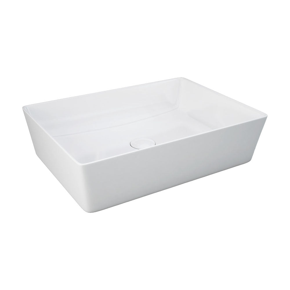 RAK Feeling Rectangular Above Counter Basin - Alpine White