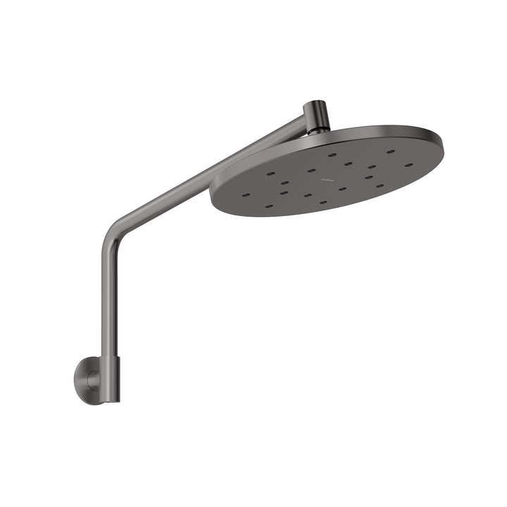Ormond High-Rise Shower Arm and Rose - 4 Star - Brushed Carbon