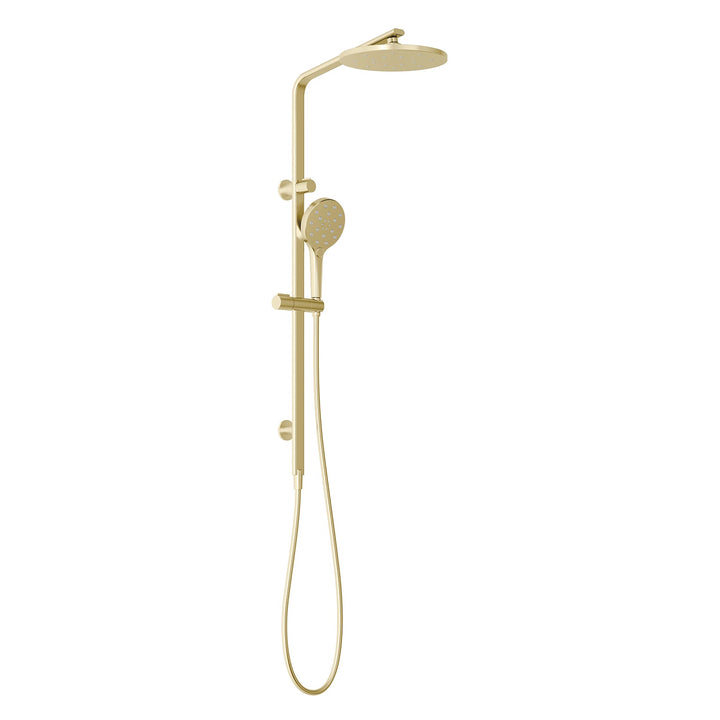 Oxley Twin Shower - Brushed Gold