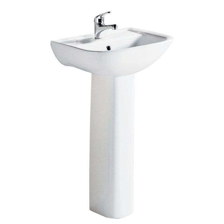 RAK Lara Pedestal Basin - Gloss White