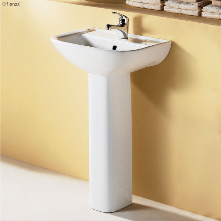 RAK Lara Pedestal Basin - Gloss White