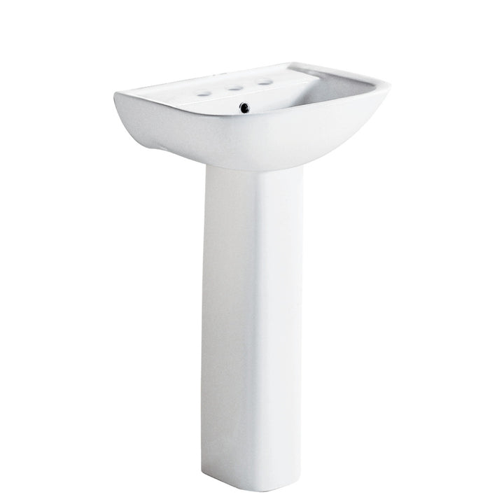 RAK Lara Pedestal Basin - Gloss White