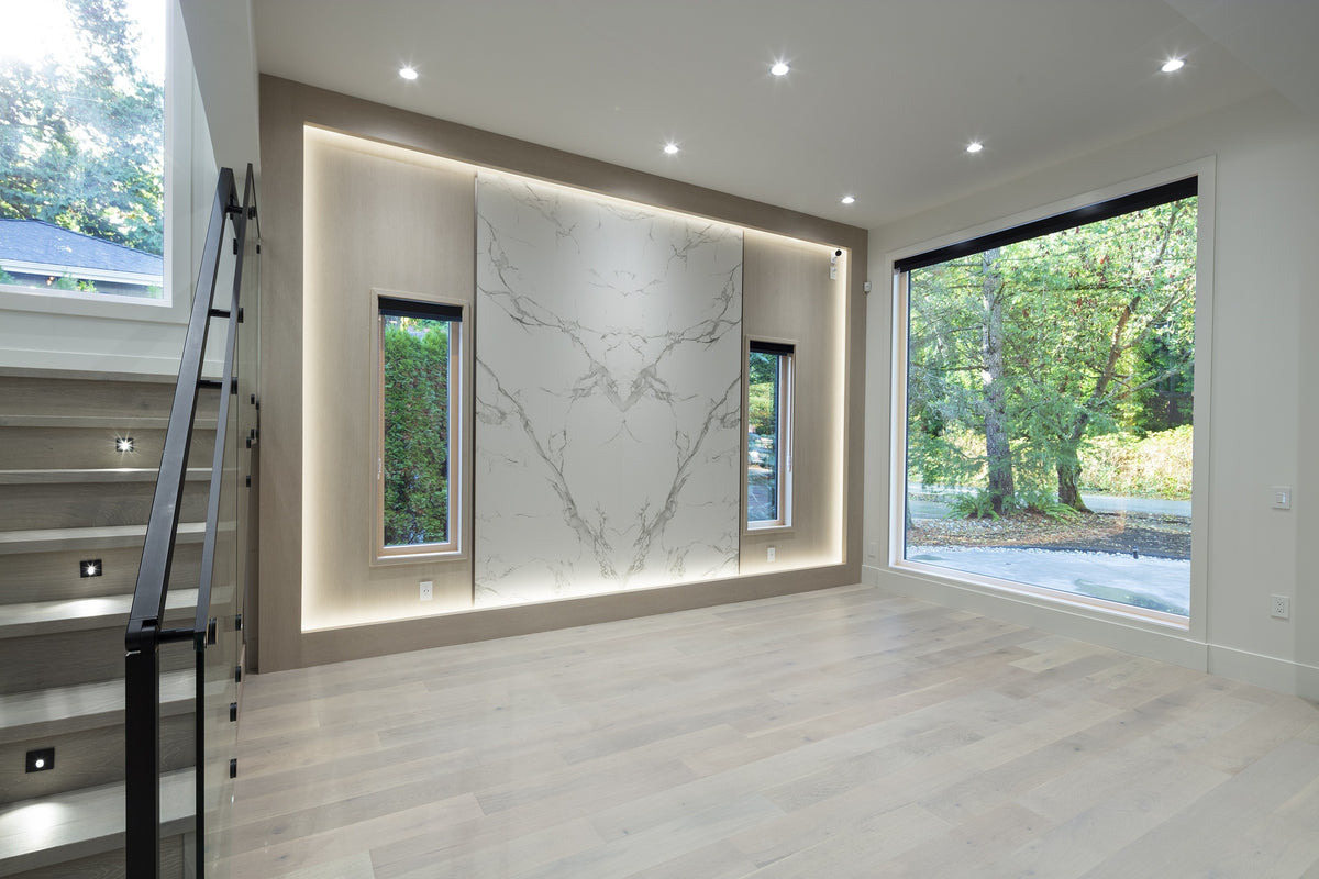 Aura Dekton 8mm in a living area setting