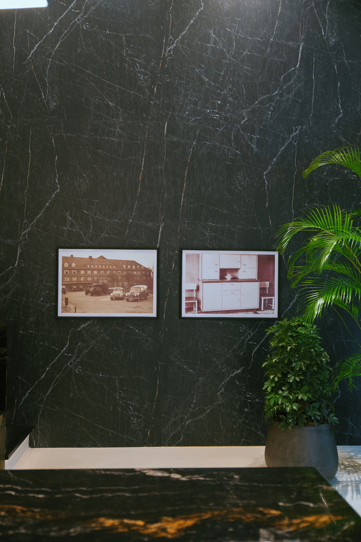 Somnia Dekton 8mm in a commercial interior setting