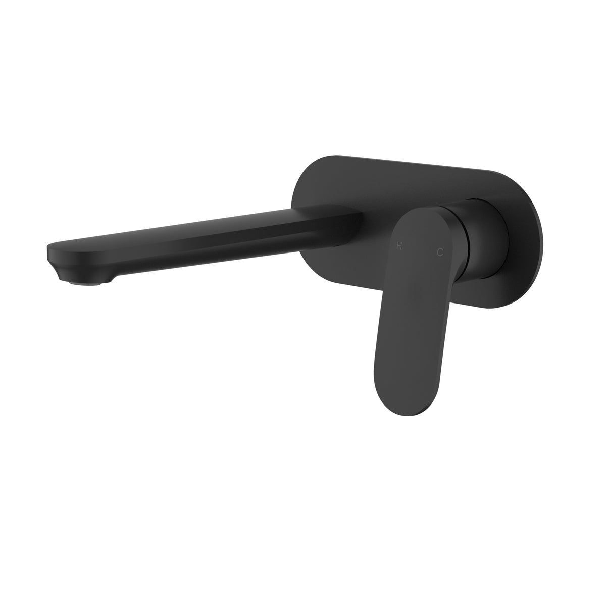 Sulu II Wall Basin Mixer Trim Kit - Matt Black