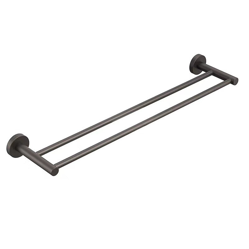Otus Towel Rail Double 750mm - Gun Metal