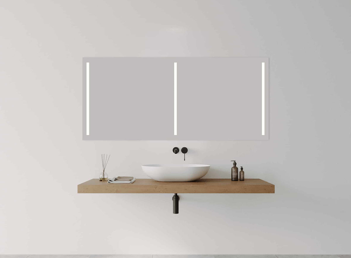 Trio Frontlit LED Mirror detail view 3