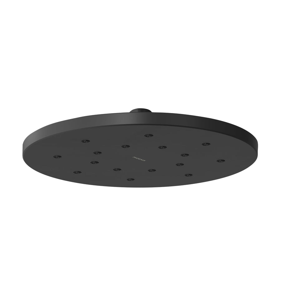 LuxeXP Shower Rose 250mm Round - Matte Black